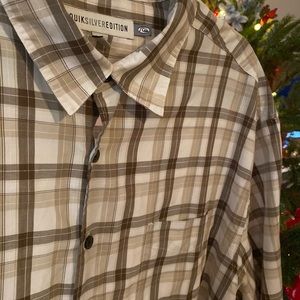 🔥Quicksilver casual shirt size XXL